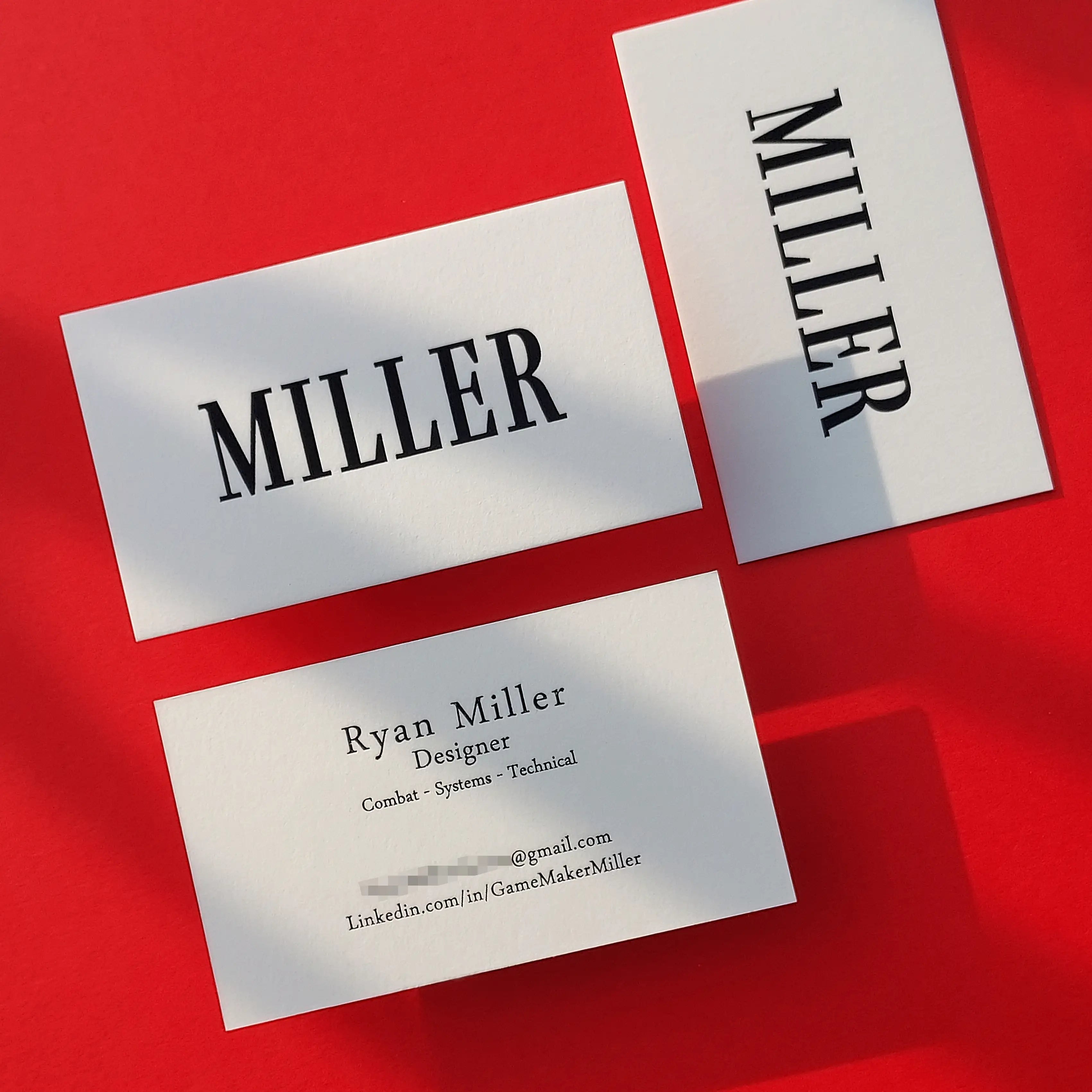 Buy Fast Custom Cotton Business Cards – Same-Day Production | OddPlanPrint