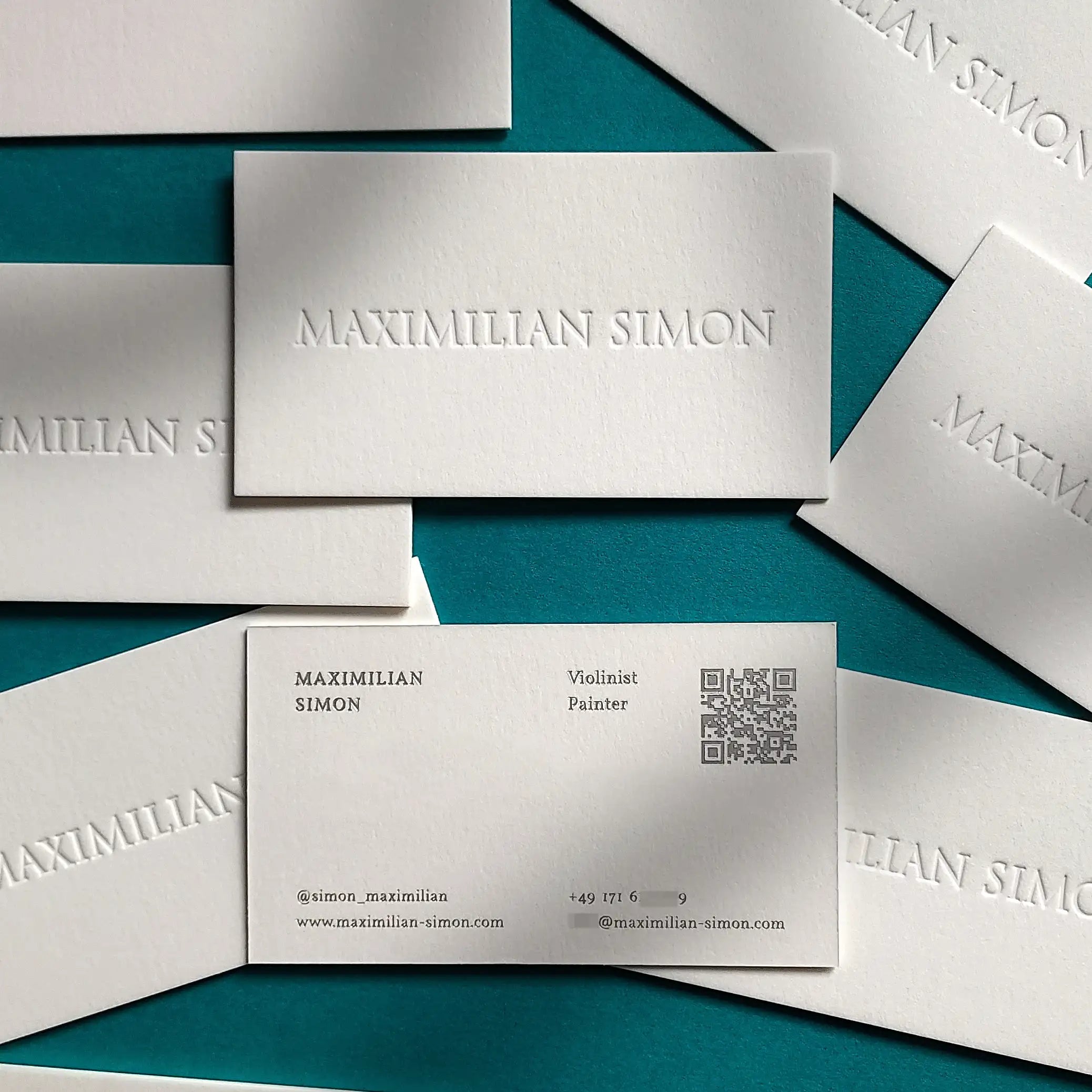 Buy Soft Ivory Custom Cotton Business Cards - Neutral Tone - OddPlanPrint
