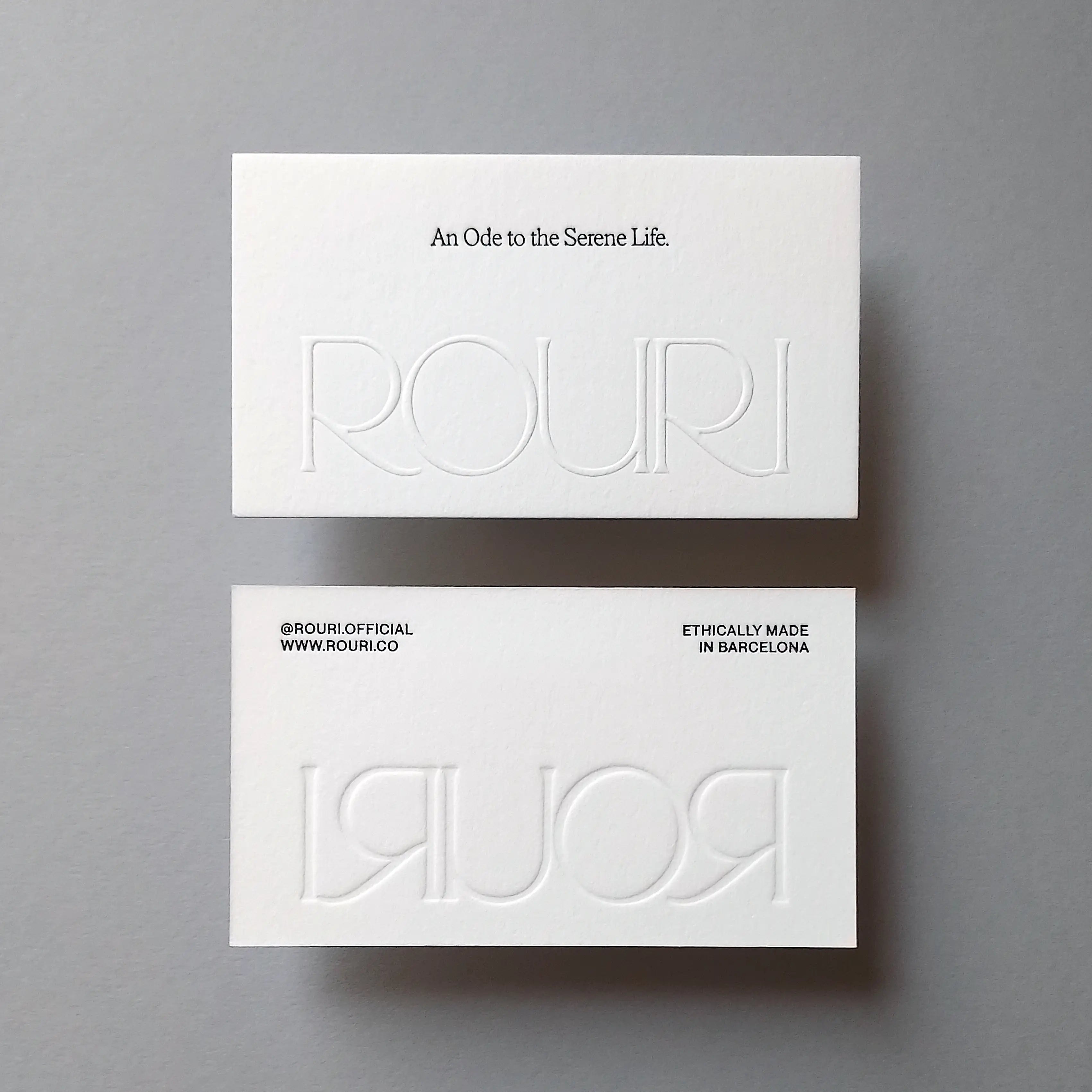 Buy Artisan Luxe Custom Cotton Business Cards – Print + Texture | OddPlanPrint